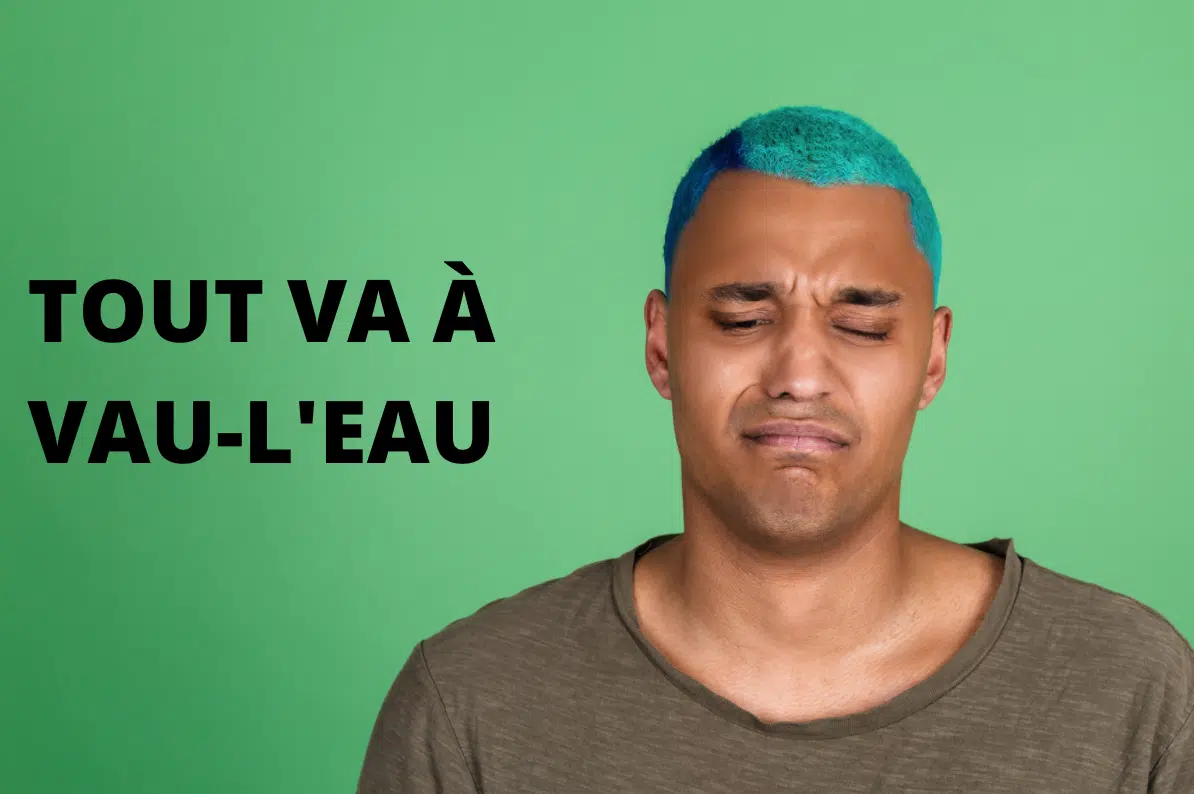 Tout va à vau-l'eau