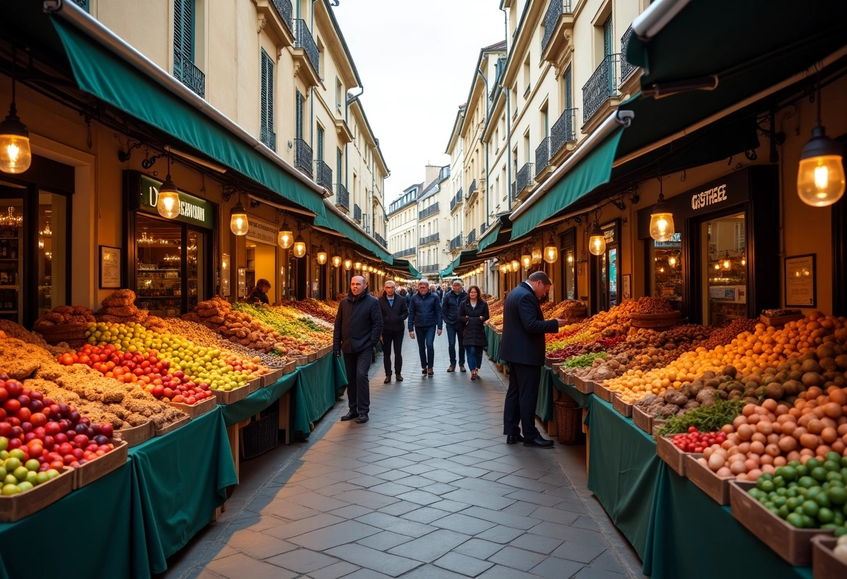 marché alimentaire