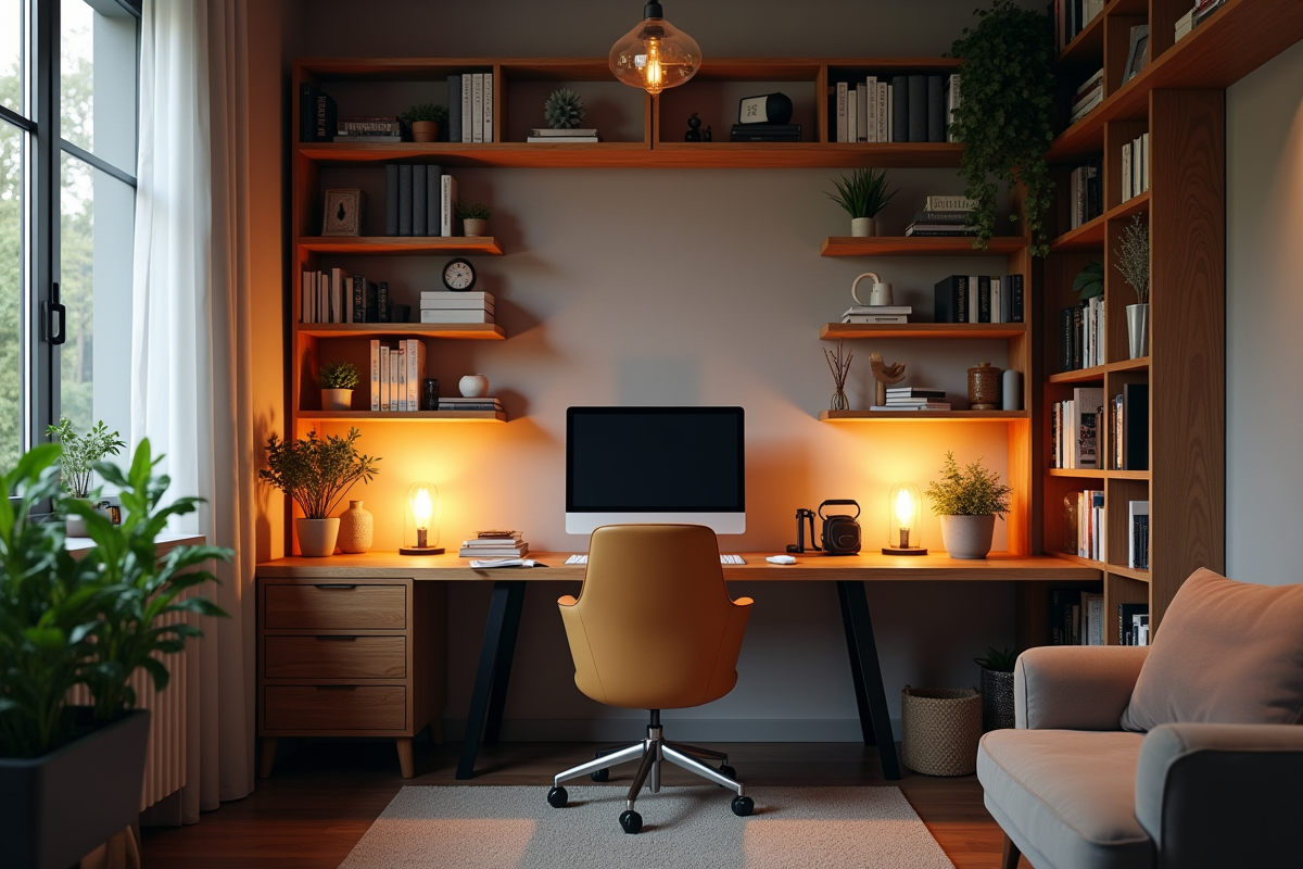 bureau organisé